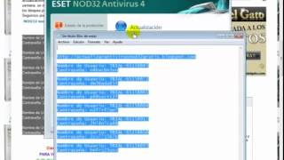 actualizar antivirus nod 32 2012 [upl. by Adnauqaj]