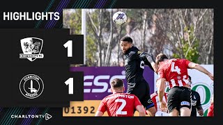 Highlights Exeter City 1 Charlton 1 March 2024 [upl. by Jyoti250]