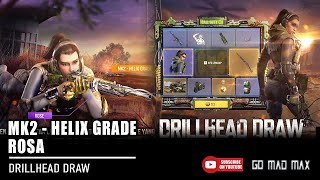 NEW DRILLHEAD DRAW TO GET NEW CHARACTER ROSA amp MK2 HELIX GRADE IN CALL OF DUTY MOBILE [upl. by Iramohs]