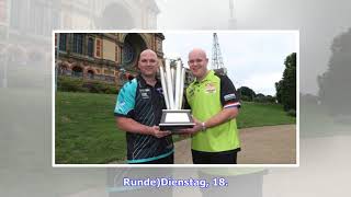 Spielplan der DartsWM 2019  Der komplette Zeitplan [upl. by Ashatan]