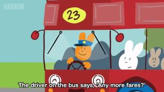 The Wheels on the Bus  Nursery Rhymes and Songs  School Radio  BBC Learning [upl. by Rachelle]