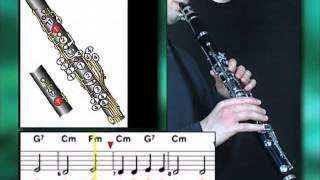 Ex005 How to Play Clarinet  Clarinet Lessons for Beginners [upl. by Fanya480]