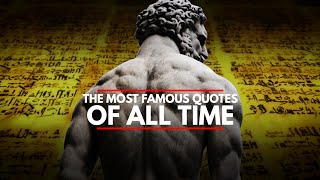 🔥TOP 180 Famous Quotes to Always Remember [upl. by Ailedo585]