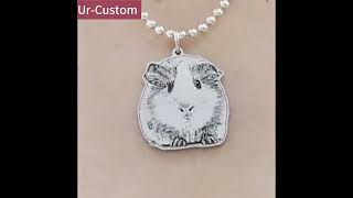 Customized 925 Sterling Silver Necklace UrCustom [upl. by Adnuhsal]