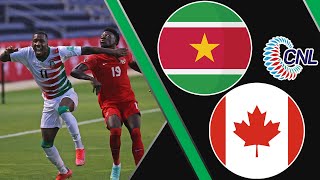 Suriname vs Canada Live Stream  Concacaf Nations League 202425  Watchalong [upl. by Queston]