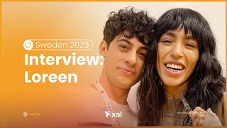 Interview Loreen  Tattoo  Melodifestivalen 2023 Final 🇸🇪 [upl. by Matthaus]