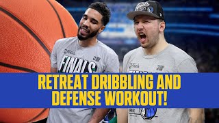 DRIBBLE IMPROVEMENT AND DEFENSE Basketball Daily Trainer 362 [upl. by Kristopher]