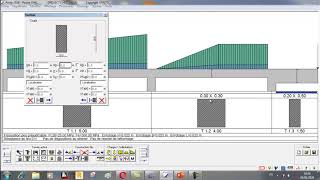 Arche Poutre  Calcul ferraillage dune poutre continue avec console [upl. by Tekcirc]