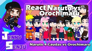 Genins de Konoha reagindo a Luta do Naruto vs Orochimaru [upl. by Anhcar]