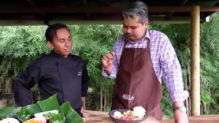 How to make GadoGado Indonesian salad with peanut sauce [upl. by Lesde]