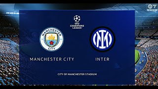 Manchester City Vs Inter  Champions League League Phase 202425  FC24 [upl. by Esela]