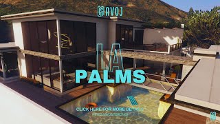 MLO La Palms Mansion FiveM MLO Mansion  GTA5 [upl. by Nnayram506]