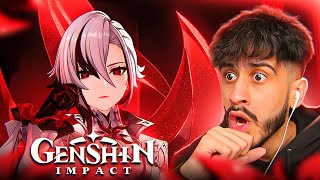 New GENSHIN IMPACT Fan Reacts to EVERY Character Trailers [upl. by Dorinda]