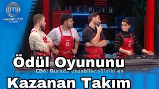 Masterchefte Ödül Oyununu Hangi Takım Kazandı Birbirlerine Bağlı Oynadılar 061224 [upl. by Einnaoj361]