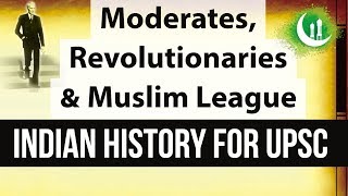 Moderates Extremists amp Revolutionaries during Indian Independence Struggle  Indian Modern History [upl. by Olegnaed707]