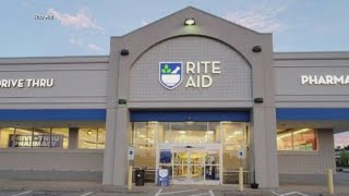 Rite Aid says it plans on closing up to 500 stores as part of bankruptcy plan [upl. by Nisa]