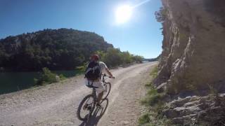 from Krka to Skradin by bicycle  Croatia 2016 [upl. by Verger6]