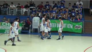 Ateneo Magis eagles Milo Best Center SBP Div 2017 Championship ATENEO VS UV 3rd Qtr [upl. by Nnagrom720]