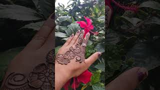 Very simple mehndi designs  mehndi  shorts  mehndi designs  easy beautiful mehndi designs [upl. by Lonier333]