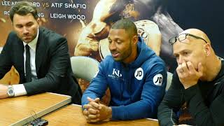 KELL BROOK  I FELT LIKE A DROWNED RAT AT ERROL SPENCE WEIGH IN EXTRA POUNDS MADE DIFFERENCE [upl. by Yrad715]