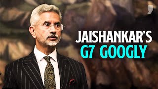 Jaishankar’s G7 Googly  BRICS vs G7 Indias External Affairs Minister Weighs In  News9 Plus Show [upl. by Fujio]