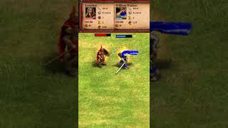 Leonidas vs William Wallace AoE2 Shorts [upl. by Willis751]