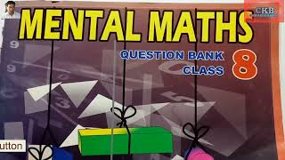 How to solve data handling class 8 Mental Math ch 4 Q 16 to 20 part 3Data Handling a short way [upl. by Anuat]