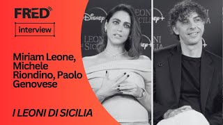 FREDs Interview Miriam Leone Michele Riondino Paolo Genovese  I LEONI DI SICILIA [upl. by Eelarbed]