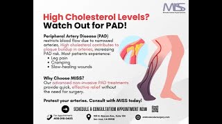 High Cholesterol Watch Out for PAD [upl. by Elrae]