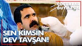 Hüseyine dev tavşan hizmeti  Çocuklar Duymasın 49 Bölüm [upl. by Inglebert]