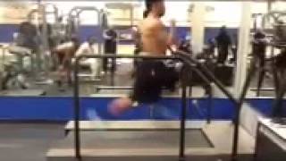 Robert Gill Arizona Cardinals 25MPH treadmill BUBBYGILL10 [upl. by Bred595]