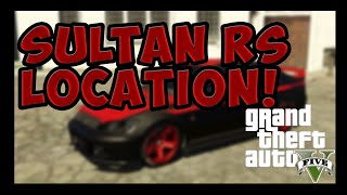 GTA 5 Online Rare quotKarin Sultanquot Spawn Location  Best 4Door Car [upl. by Greene]