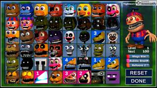 Fnaf world cheat code all characters and lvl 99910k fazzbear tokens and all chips and bytes 2024 [upl. by Goodspeed1]