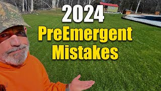 Lawn Preemergent Tips and Mistakes [upl. by Ahidam664]