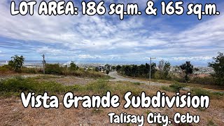 351 sqm Corner lot for sale at Vista Grande Subdivision Talisay City Cebu [upl. by Isus]