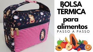 Bolsa térmica para alimentos [upl. by Amak]