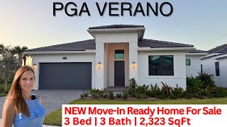 NEW LUXURY MODERN HOME PGA VERANO KOLTER HOMES PORT ST LUCIE FL [upl. by Ithnan939]