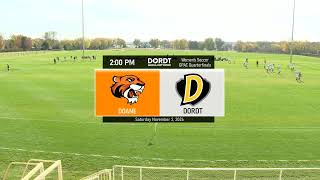 Dordt vs Doane Womens Soccer GPAC Quarterfinals Nov 2 2024 [upl. by Ajna785]