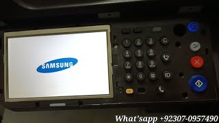 How to Samsung clx 9301 samsung clx 9201 logo Screen Solution by Firmware update Samsung printer [upl. by Lunette752]