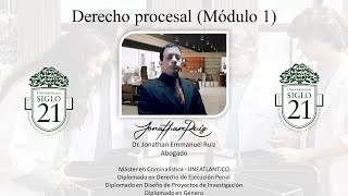 DERECHO PROCESAL  UES 21 [upl. by Ajssatan]