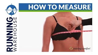 How to Measure Your Bra Size  Perfect Sports Bra Fit for Running [upl. by Drewett]