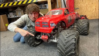 Live repairing the worlds biggest rc car [upl. by Clerissa745]