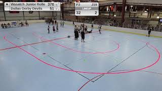 Open Div Playoffs 2024 Game 1 Wasatch v Dallas Derby Devils [upl. by Niledam]