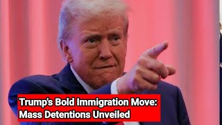 Trump’s Immigration Plans Mass Detention amp Policy Reversals Explained [upl. by Nagram]