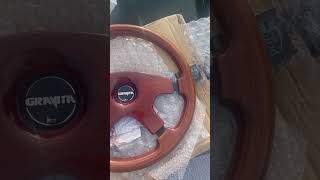 CJACK GETS AN ITALIAN WOOD GRAIN WHEEL houston louisiana cars slab swangas [upl. by Aneekal]