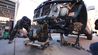 We Got a CRV Engine Swap To Do [upl. by Rebmat867]