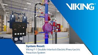 System Reset Viking F1 DoubleInterlock ElectricPneuLectric Preaction System [upl. by Elyak44]