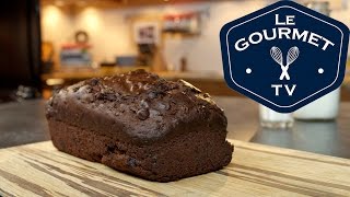 Double Chocolate Zucchini Bread Recipe  LeGourmetTV [upl. by Adlihtam]