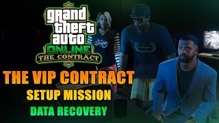 GTA Online The Contract  Data Recovery Dr Dre VIP Contract Setup Mission [upl. by Idnis]