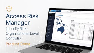 Access Risk Manager Identify Risk  Organisational Level Controls  Product Demo  Module Overview [upl. by Hutt]